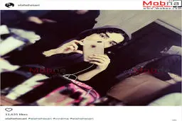 سلفی آینه ای الهه حصاری/عکس