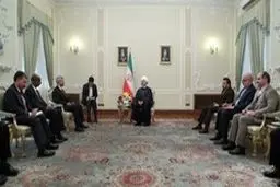 روحانی در دیدار با وزیر خارجه هند: در شرایط تحریم‌های یک‌جانبه آمریکا باید همکاری‌های فیمابین را حفظ کنیم