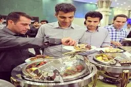 فردوسی پور و غذای رژیمی/عکس