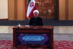 نشست خبری رئیس جمهور/ تصاویر