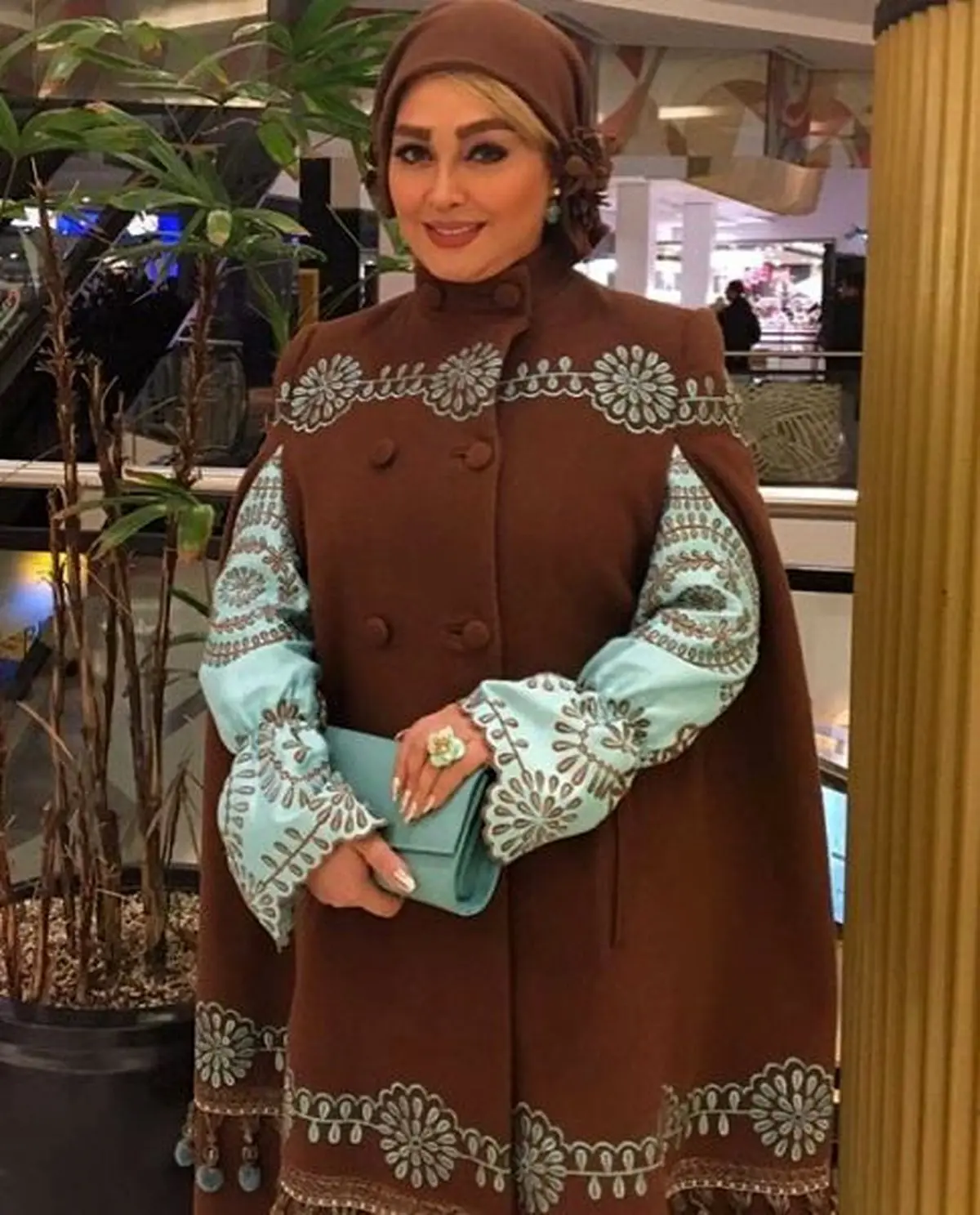 حاشیه ساز شدن لباس و پوشش الهام حمیدی در آلمان! + پاسخ این بازیگر