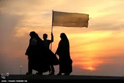 پا به پا با زائران حسینی از شلمچه تا بین‌الحرمین/تصاویر