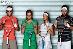 "ارغوان رضایی" در کنار رافائل نادال برای تبلیغ یک محصول/ عکس