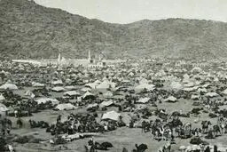 عربستان ۱۸۸۹؛ تصویری از اسکان زائران در مکه