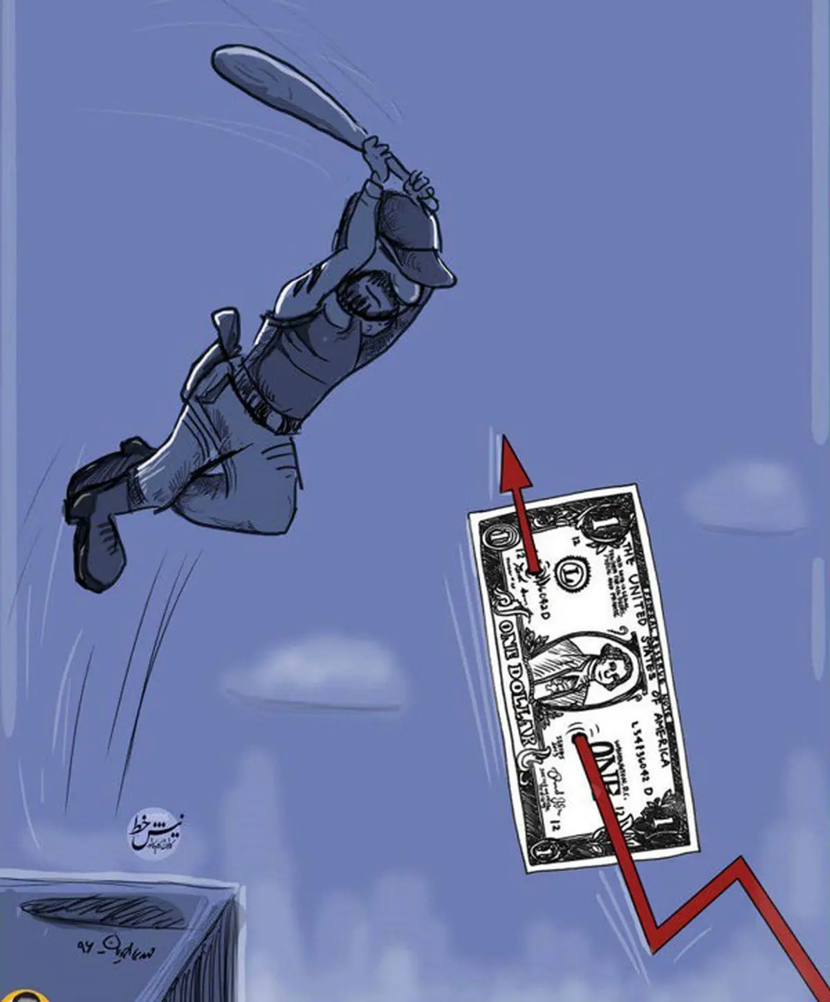 تصویری از آخرین وضعیت دلار