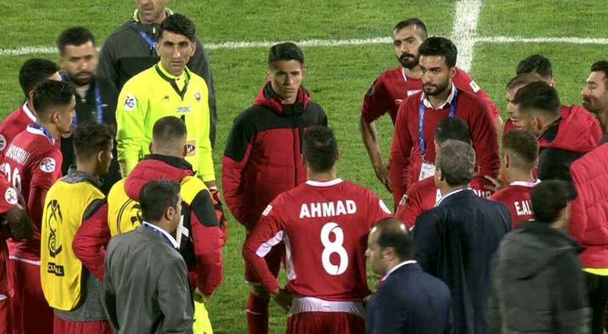 بهت و حسرت پرسپولیسی‌ها / عکس