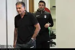 تصاویری از نشست خبری مربیان تیم ملی فوتبال ایران و بحرین