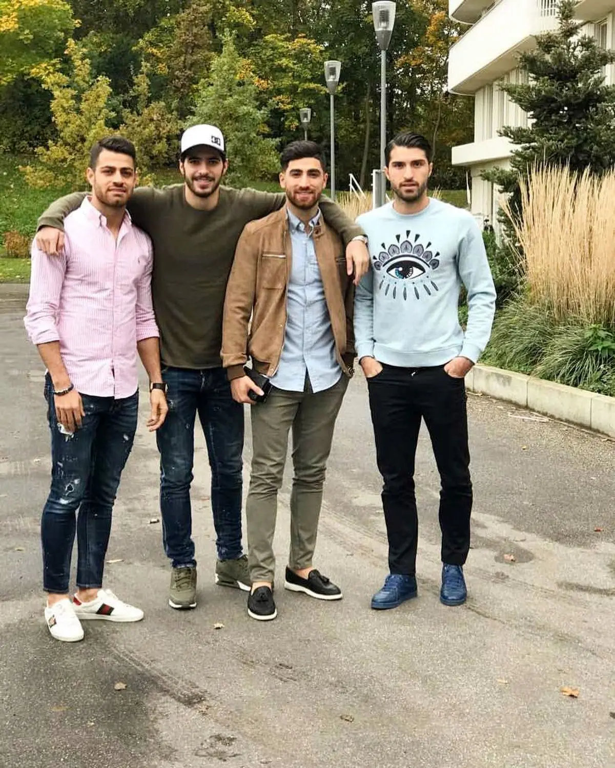 لژيونرهای خوشتیپ ایرانی در يك قاب/عکس