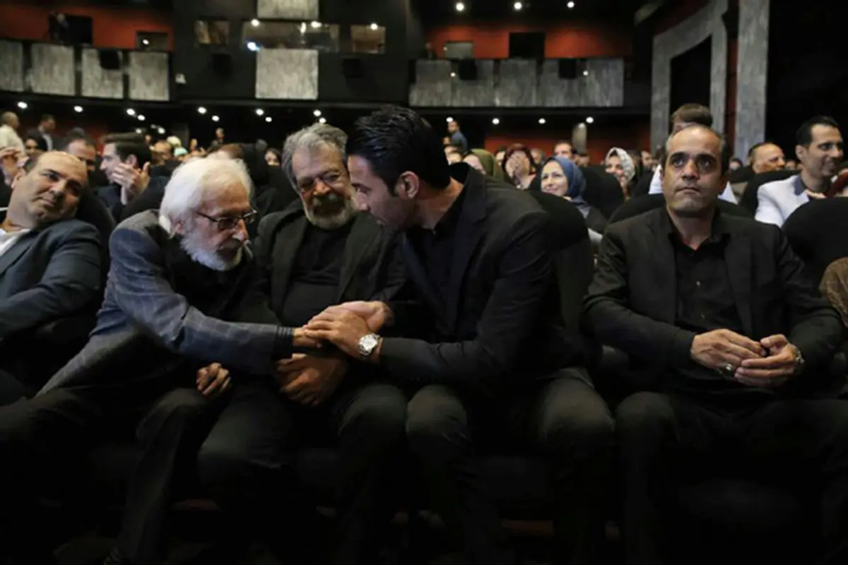 نکونام در مراسم رونمایی از آئودی +عکس