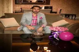 تیپ زیبای علیرضا حقیقی در جشن تولدش! عکس