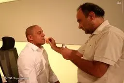 گریم کارلوس و سالگادو برای برنامه فردوسی‌پور/عکس