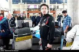 تصاویر بازگشت تیم ملی فوتبال از اردوی آفریقای جنوبی