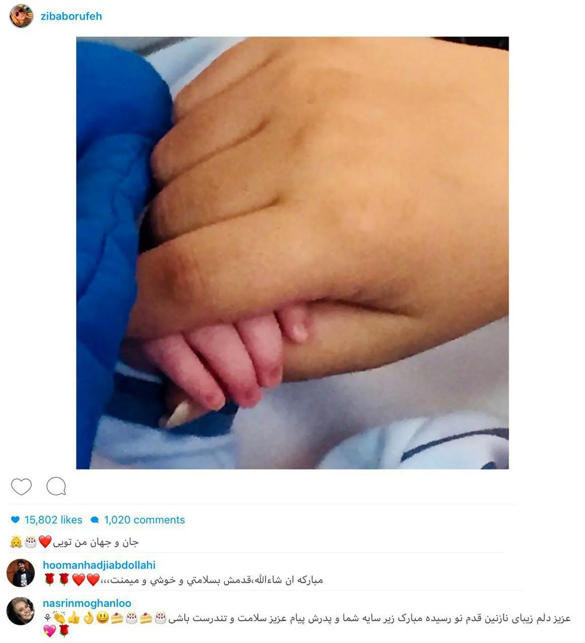 خانم بازیگر مادر شد/عکس