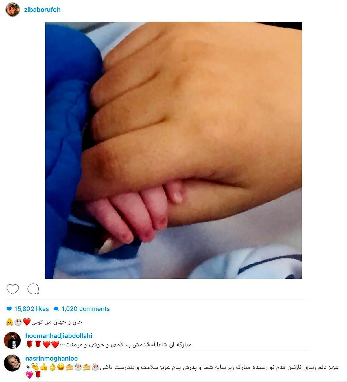 خانم بازیگر مادر شد/عکس
