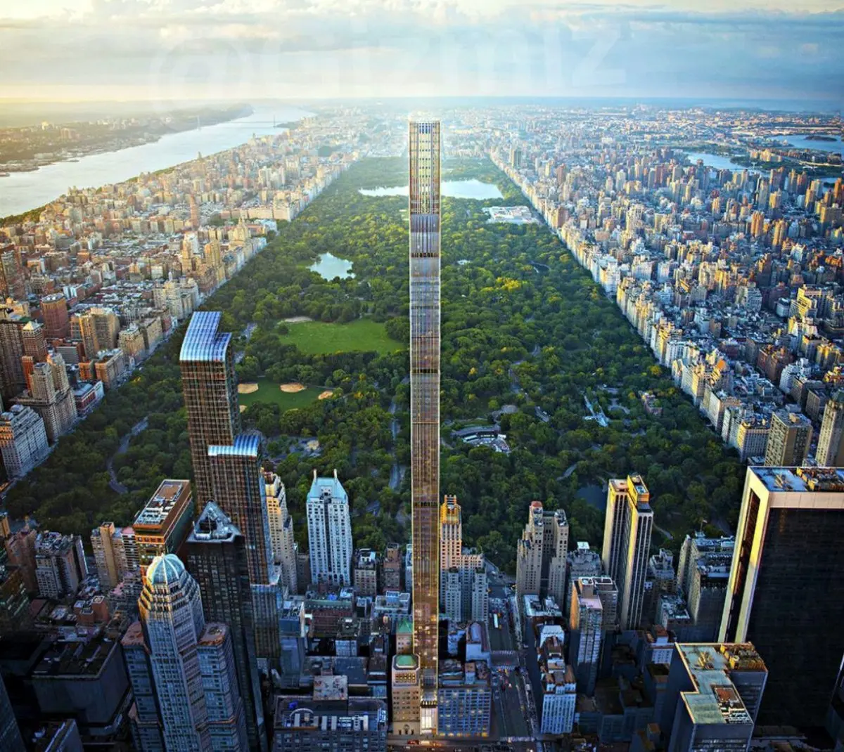 "سنترال پارک" فضای سبزی که ۵ برابر کل کشور ایران گردشگر داره!/ عکس