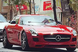 عکس/گران‌ترین مرسدس‌بنز در تهران