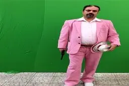 عکس/ گریم جالب احمد مهرانفر در سریال ابله