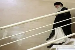 تصویری خاص و ویژه از رهبر انقلاب