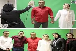 اولین عکس مشترک نگار جواهریان با رامبد جوان / عکس