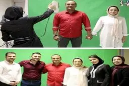 اولین عکس مشترک نگار جواهریان با رامبد جوان / عکس