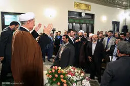 دیدار هیئت امنا و دبیران دانشگاه آزاد با آیت‌الله هاشمی/ تصاویر