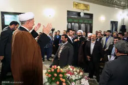 دیدار هیئت امنا و دبیران دانشگاه آزاد با آیت‌الله هاشمی/ تصاویر