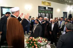 دیدار هیئت امنا و دبیران دانشگاه آزاد با آیت‌الله هاشمی/ تصاویر