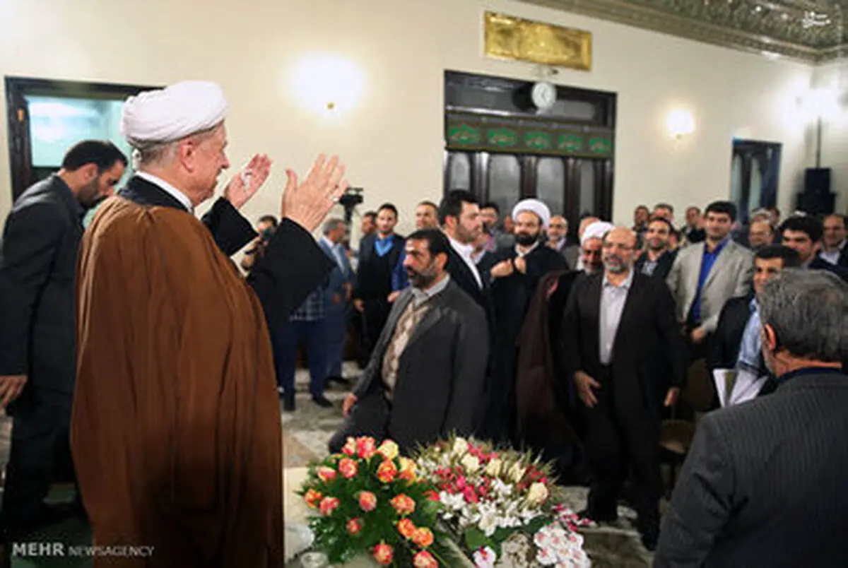 دیدار هیئت امنا و دبیران دانشگاه آزاد با آیت‌الله هاشمی/ تصاویر