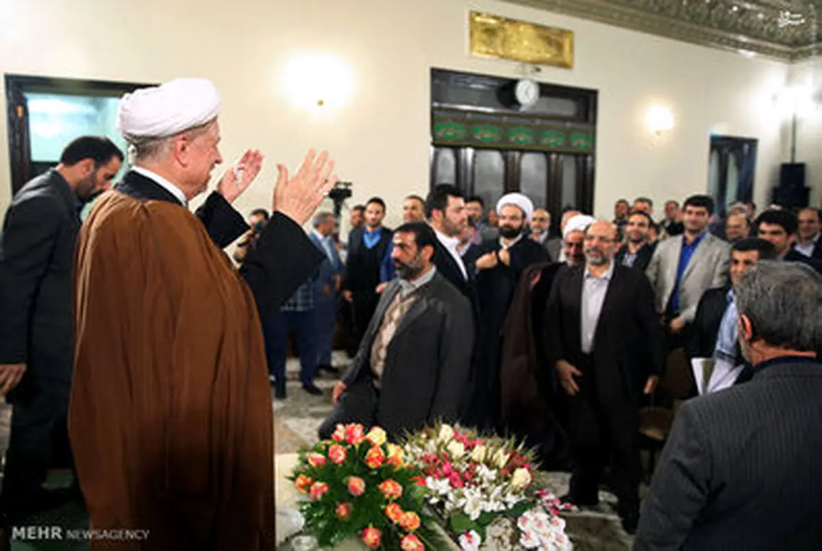 دیدار هیئت امنا و دبیران دانشگاه آزاد با آیت‌الله هاشمی/ تصاویر