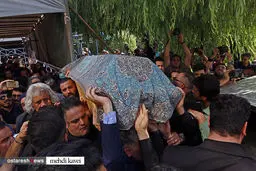 بدرقه پر شور آقای بازیگر/ تصاویر