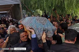 بدرقه پر شور آقای بازیگر/ تصاویر