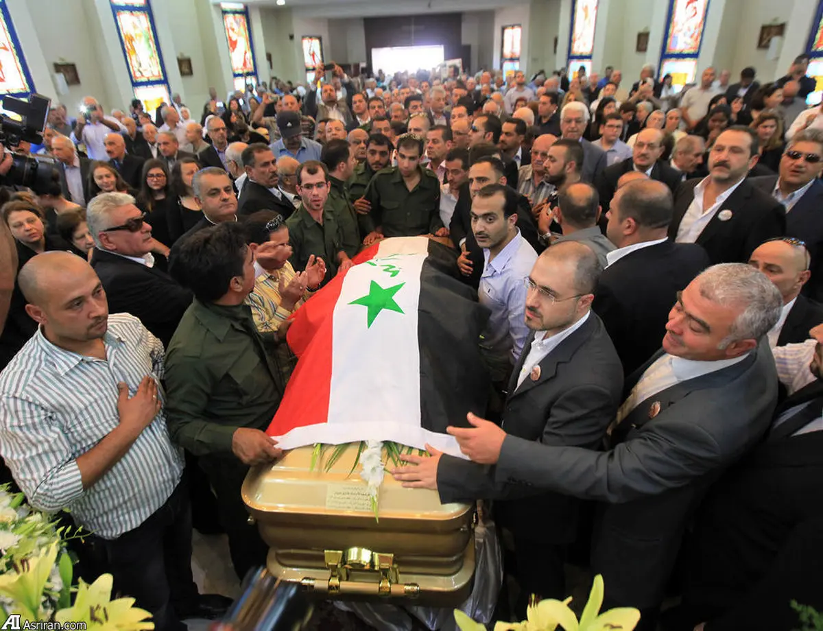 تشییع جنازه طارق عزیز/عکس