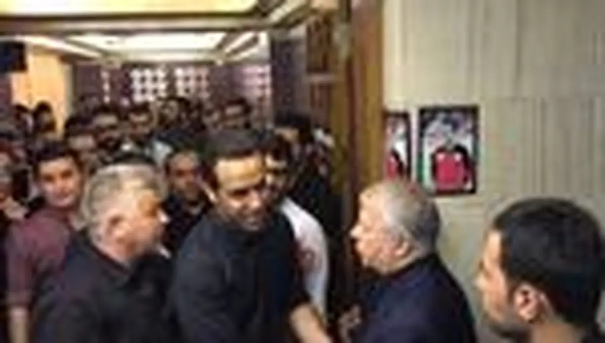 پروین، کریمی، بنگر و فردوسی پور در مراسم ترحیم اولادی/ تصاویر