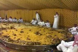سفره پلو گوشت/عکس