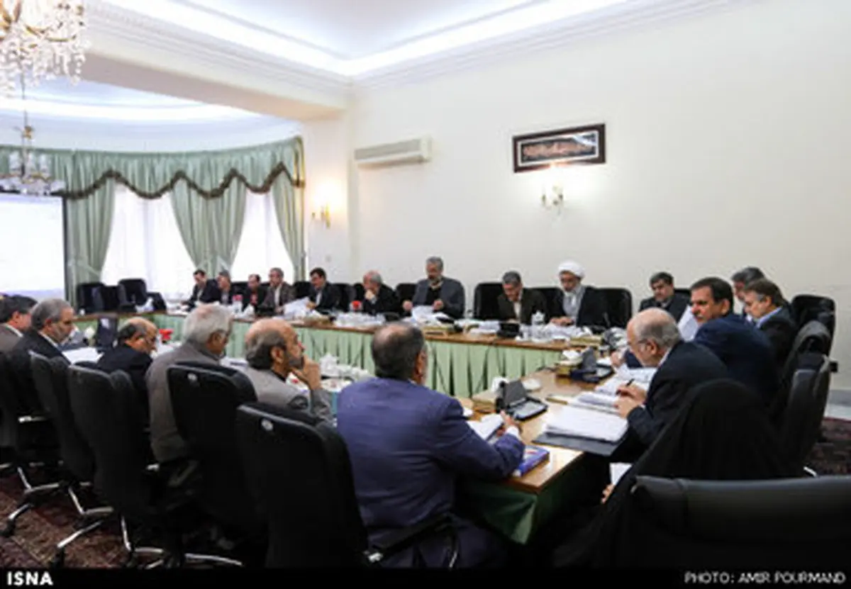 ‫ جلسه شورایعالی مناطق آزاد تجاری با حضور معاون اول رئیس جمهور، پورمحممدی، نوبخت و جنتی/تصاویر‬‎