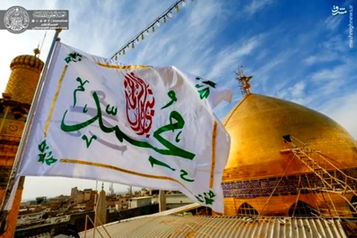 آذین بندی حرم علوی برای اعیاد ربیع الاول/تصاویر