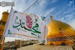 آذین بندی حرم علوی برای اعیاد ربیع الاول/تصاویر