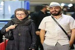 رضا عطاران و همسرش در جشن حافظ /تصویر