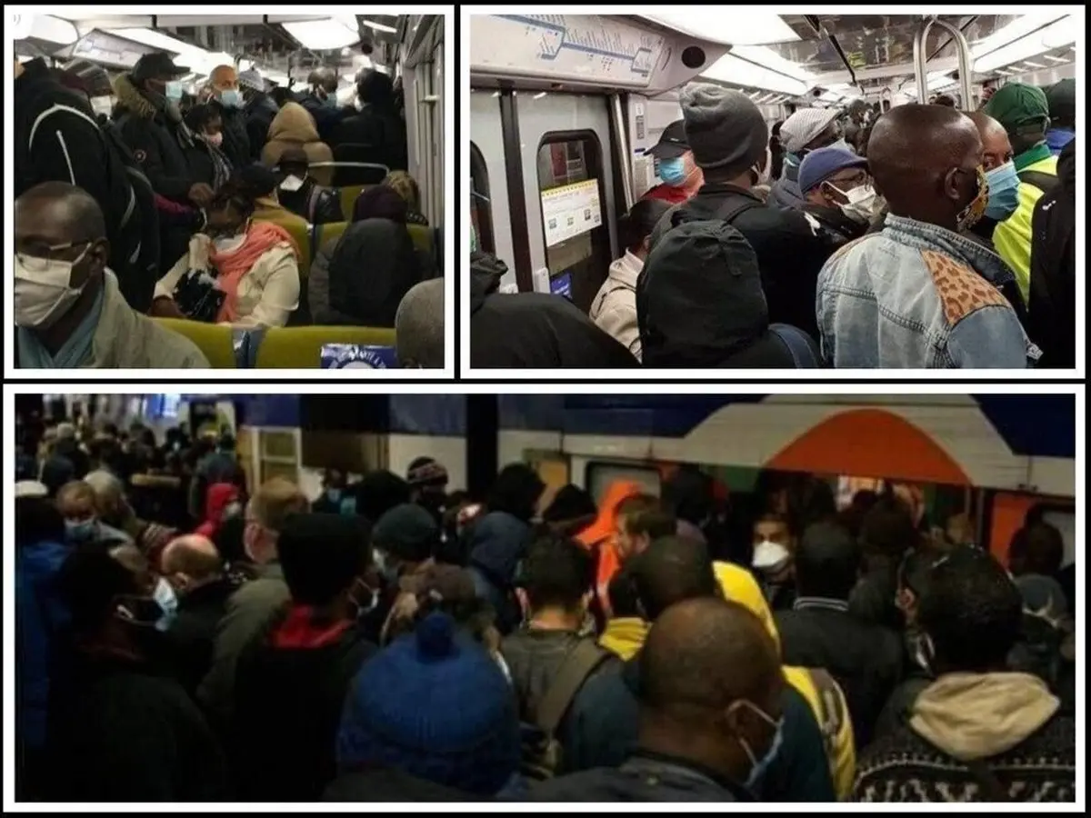 اتفاق عجیب در پاریس پس از قرنطینه + عکس