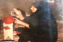 تصویری از مادربزرگ رضا صادقی