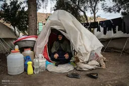 مردم زلزله زده و وعده های ۱۰۰ روزه بی سرانجام /تصاویر