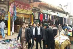 عکس: بازارگردی شمخانی با دشداشه