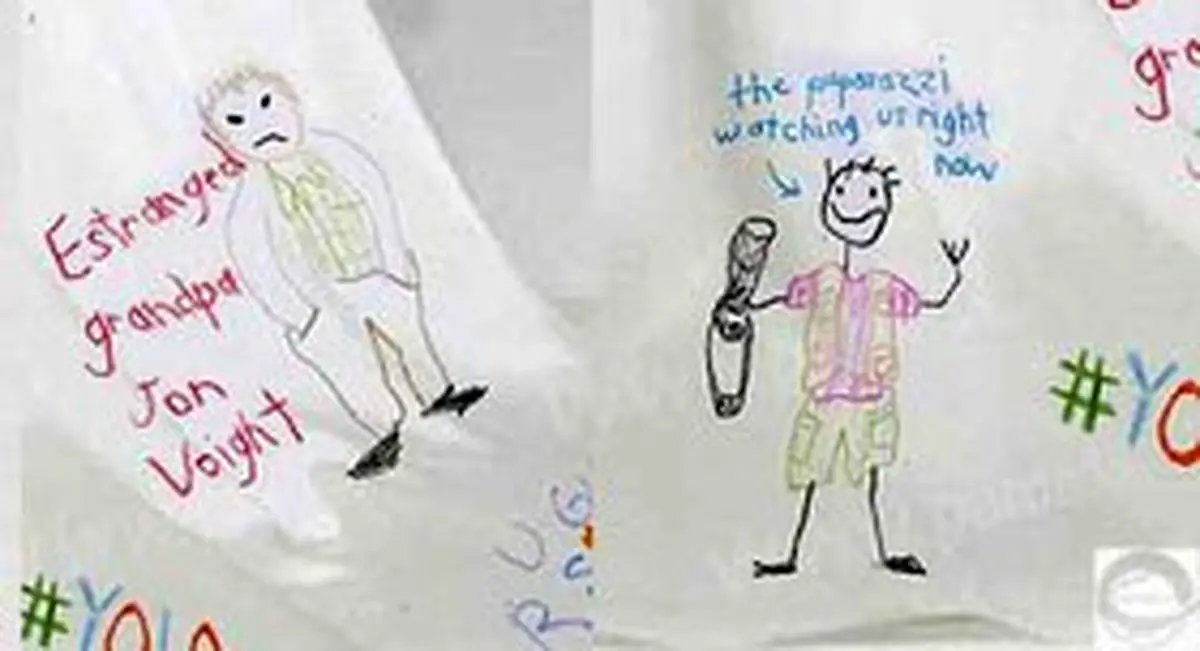 وقتی لباس عروس آنجلینا جولی سوژه می‌شود+عکس