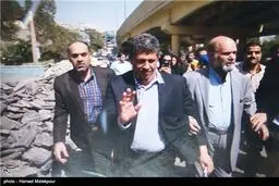 ورود مهدی هاشمی به زندان اوین/عکس