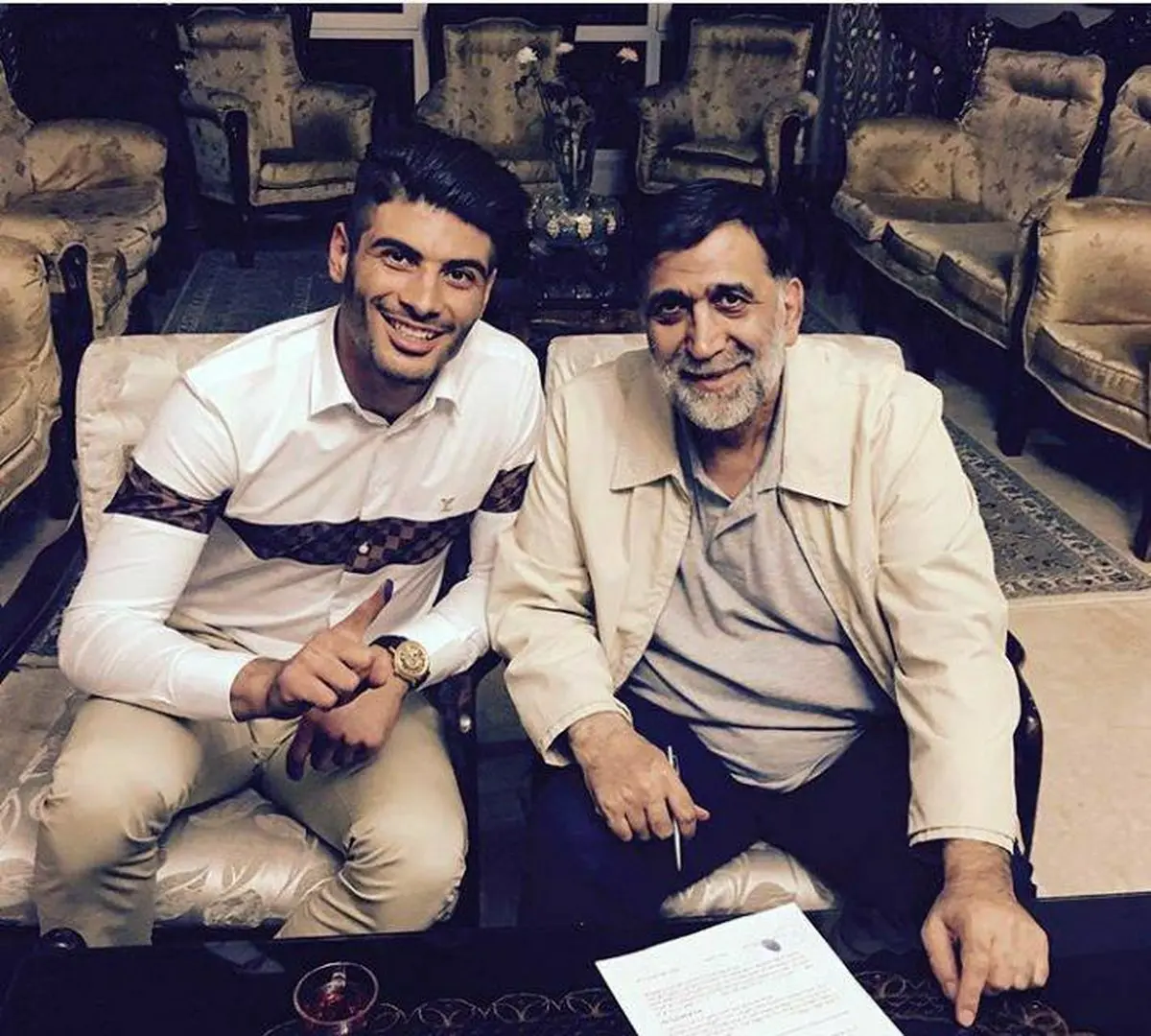 گزینه پرسپولیس در تراکتورسازی ماند(عکس)