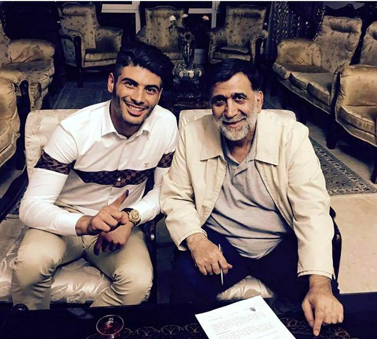 گزینه پرسپولیس در تراکتورسازی ماند(عکس)