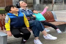 عکس جدید شیلا خداداد و فرزندانش