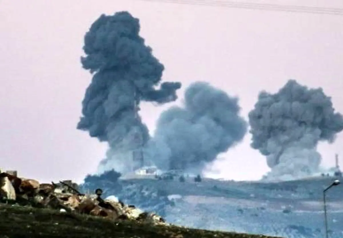 تصاویری از حمله ارتش ترکیه به شمال سوریه