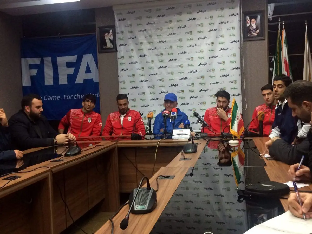 بادیگاردهای کی‌روش ! / عکس