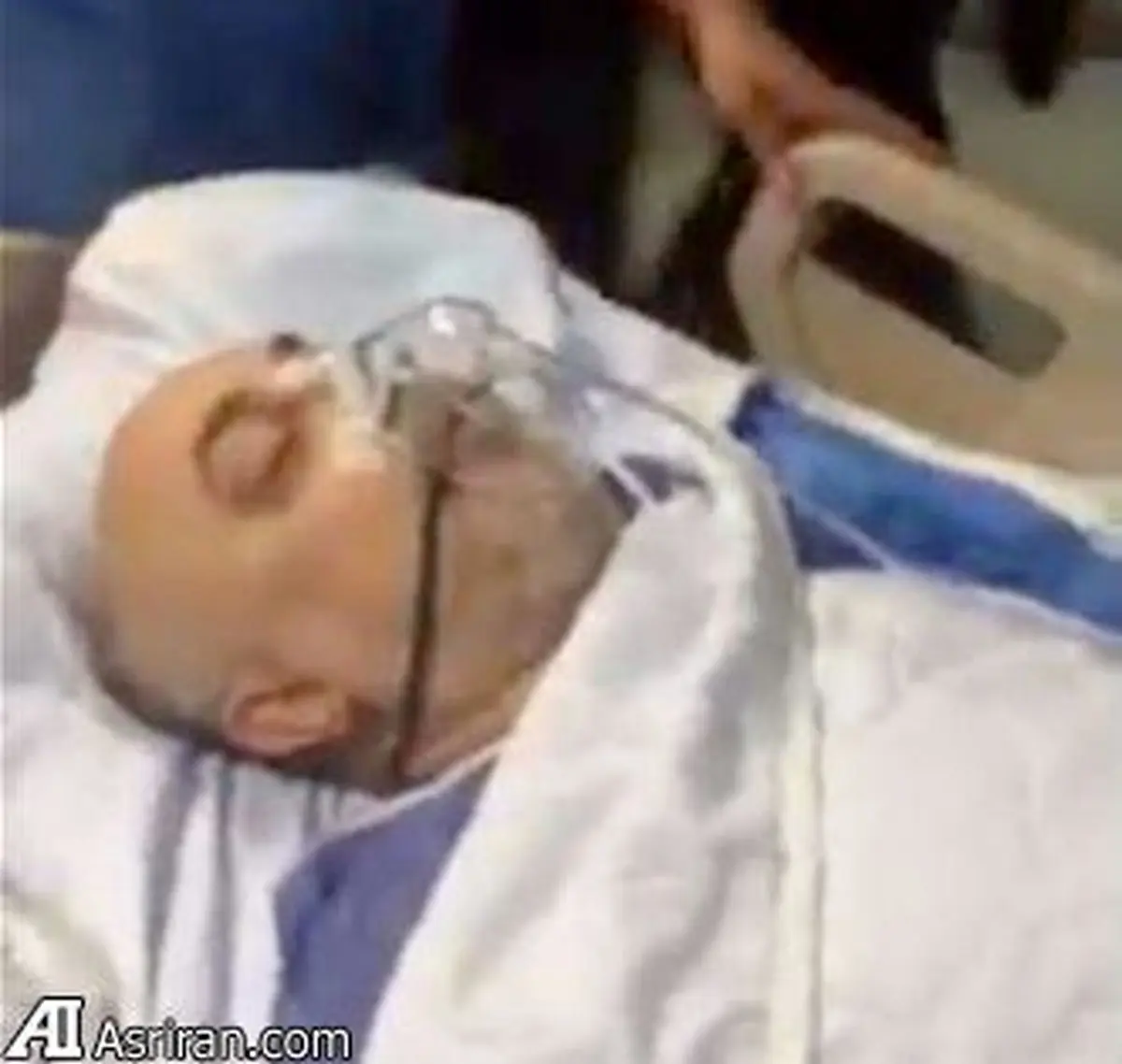 علی اکبر صالحی در بیمارستان /عکس